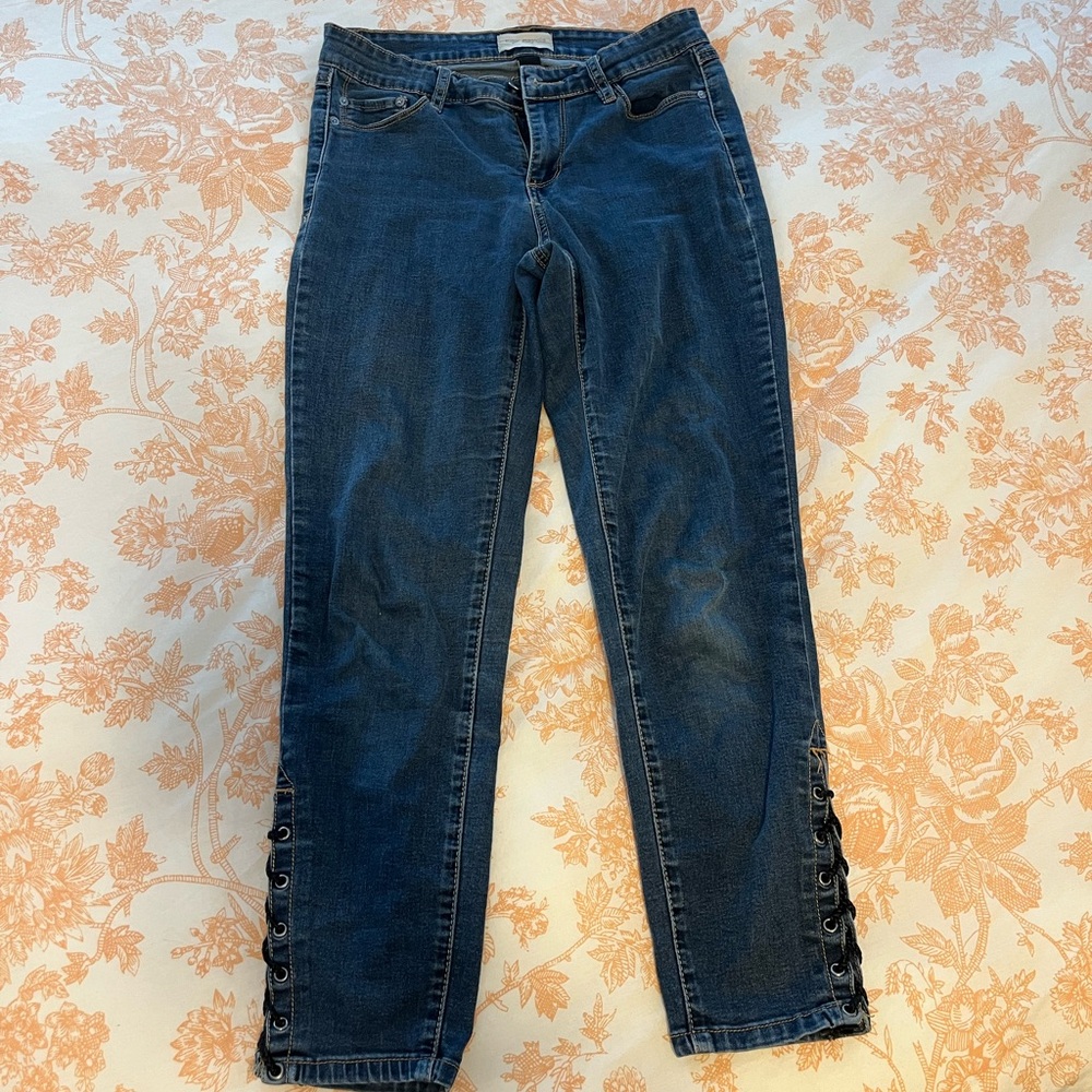 Magnolia Blue Skinny Jeans Classic Style